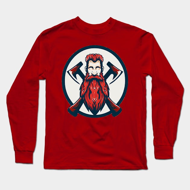 AxeMan V3 Long Sleeve T-Shirt by LarsonBrosSupplyCo